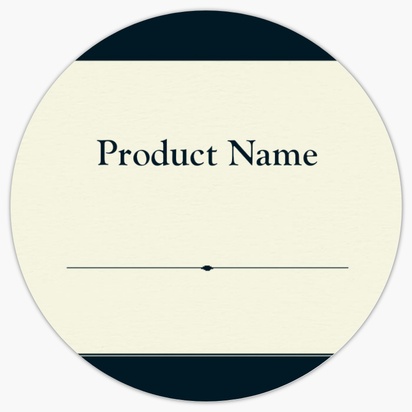 Design Preview for Design Gallery: Finance & Insurance Product Labels on Sheets, Circle 3.8 x 3.8 cm