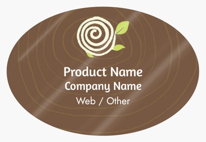 Design Preview for Design Gallery: Life Coaching Product Labels on Sheets, Oval 7.6 x 5.1 cm
