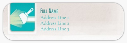 Design Preview for Design Gallery: Plastering & Drywall Return Address Labels