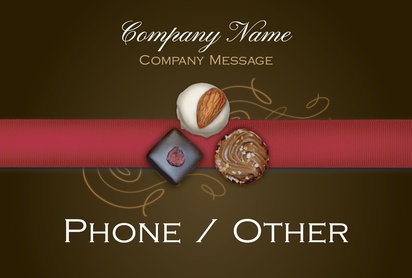 Design Preview for Design Gallery: Candy Shops Corflute Signs, 457 x 686 mm