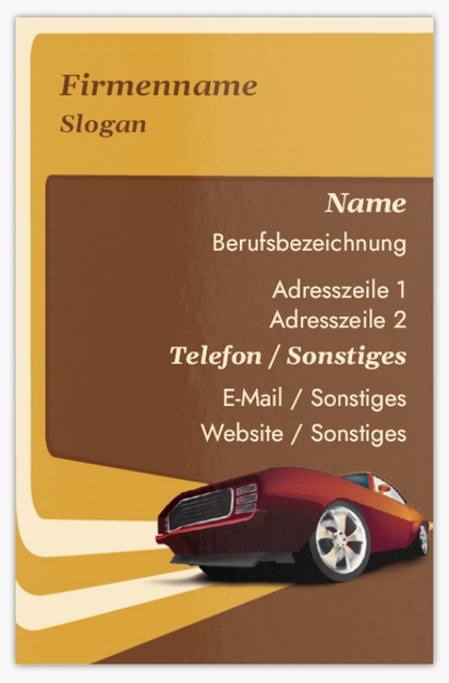 Designvorschau für Designgalerie: Extradicke Visitenkarten Fahrzeuge & Transport, Standard (85 x 55 mm)
