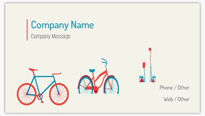 Design Preview for Design Gallery: Bicycle Shops Vinyl Banners, 52 x 91 cm