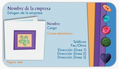 Vista previa del diseño de Galería de diseños de tarjetas de visita adhesivas para arte y entretenimiento