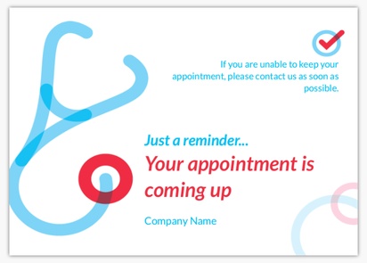 Design Preview for Design Gallery: Reminders & Appointments Flyers and Pamphlets,  No fold A6