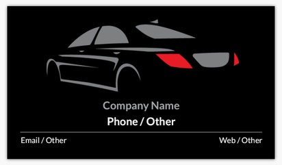 Design Preview for Design Gallery: Car Services Matte Visiting Cards, Standard (89 x 51 mm)