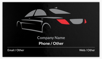 Design Preview for Design Gallery: Car Services Standard Visiting Cards