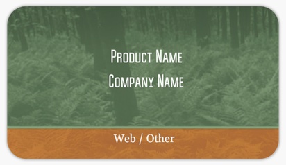 Design Preview for Design Gallery: Hunting & Fishing Product Labels on Sheets, Rounded Rectangle 8.7 x 4.9 cm