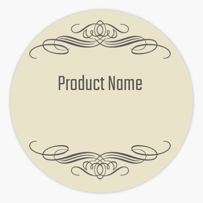 Design Preview for Design Gallery: Roll Labels, Circle 4 x 4 cm