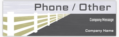 Design Preview for Design Gallery: Fencing & Decking Vinyl Banners, 76 x 244 cm