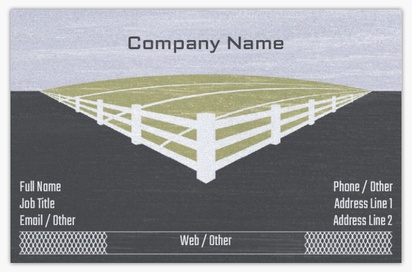 Design Preview for Design Gallery: Agriculture & Farming Pearl Business Cards