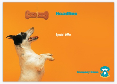 Design Preview for Design Gallery: Animals Flyers and Pamphlets,  No fold A6