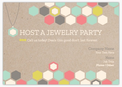 Design Preview for Design Gallery: In-Home Parties Flyers and Pamphlets,  No fold A6