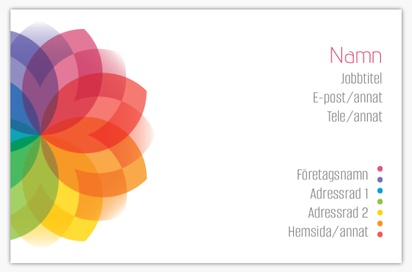 Förhandsgranskning av design för Designgalleri: Massage & friskvård Visitkort med softtouch-yta