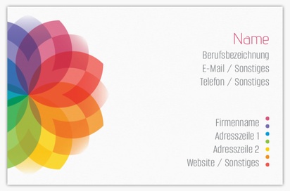 Designvorschau für Designgalerie: Standard-Visitenkarten Massage & Reflexologie, Standard (85 x 55 mm)