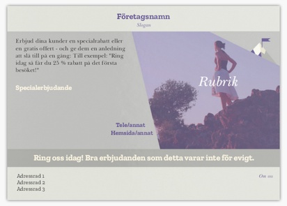 Förhandsgranskning av design för Designgalleri: Insamling & välgörenhet Flyers och broschyrer,  Ingen falsning A6 (105 x 148 mm)