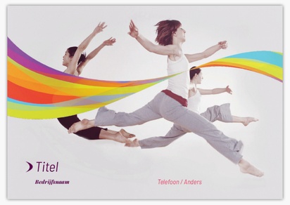 Voorvertoning ontwerp voor Ontwerpgalerij: Dance fitness Flyers en folders,  Geen vouwlijn A5 (148 x 210 mm)