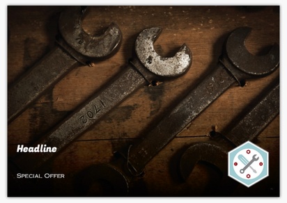 Design Preview for Design Gallery: Handyman Flyers, None A5