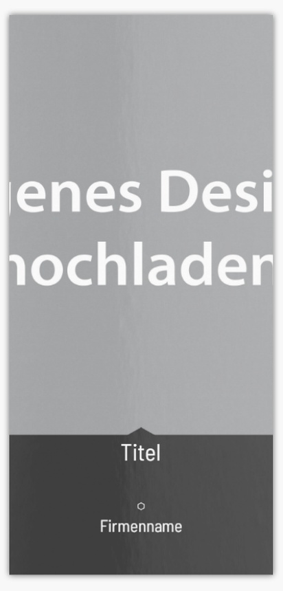 Designvorschau für Designgalerie: Flyer und Falzflyer Fotografie,  Ohne Falz DL (99 x 210 mm)