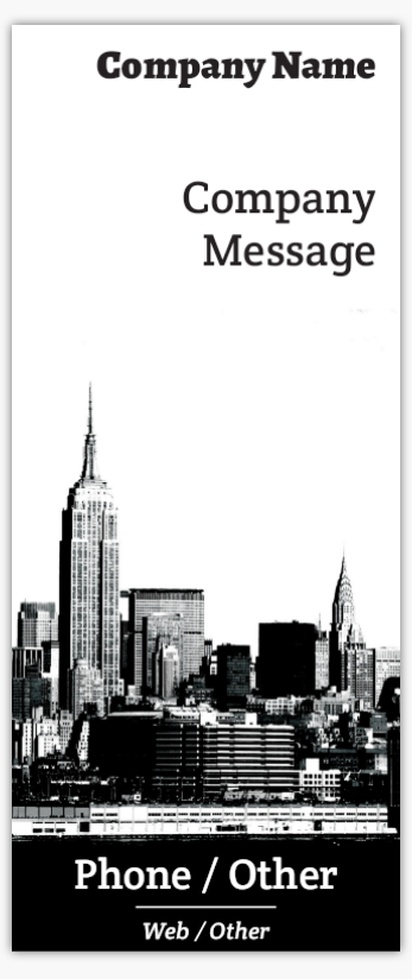 Design Preview for Design Gallery: Urban Planning Vinyl Banners, 76 x 183 cm