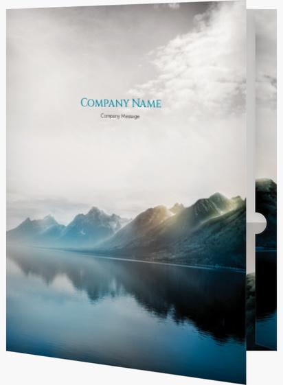 Design Preview for Design Gallery: Nature & Landscapes Custom Presentation Folders, 9.5" x 12"