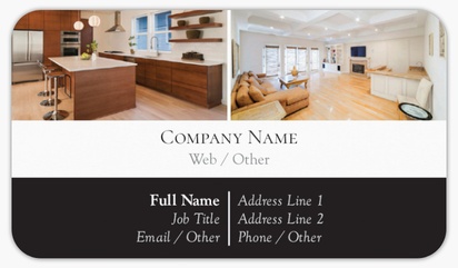 Design Preview for Design Gallery: Property & Estate Agents Rounded Corner Visiting Cards