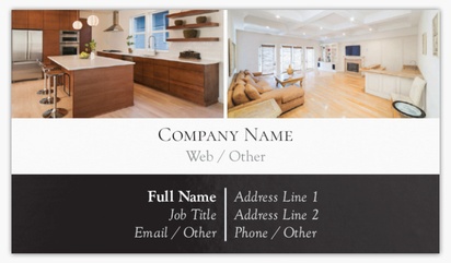 Design Preview for Design Gallery: Carpentry & Woodworking Glossy Visiting Cards, Standard (89 x 51 mm)