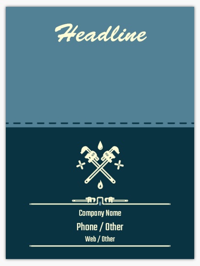 Design Preview for Heating, Ventilation & Air Conditioning - HVAC Posters Templates, 18" x 24"