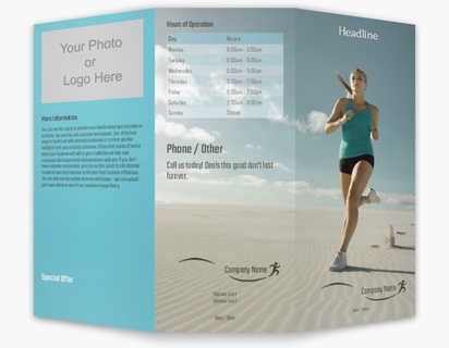 Design Preview for Sports Medicine Custom Brochures Templates, 8.5" x 11" Tri-fold