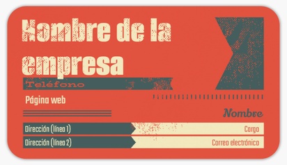 Vista previa del diseño de Galería de diseños de tarjetas de visita adhesivas para marketing y relaciones públicas