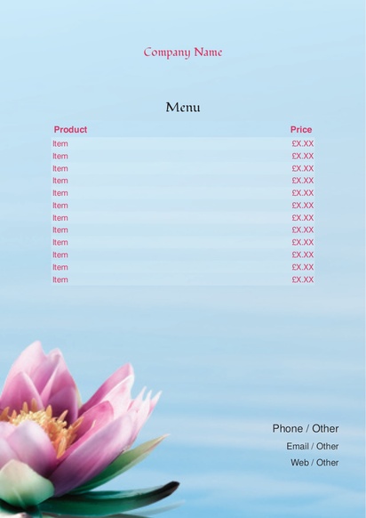 Design Preview for Design Gallery: Religious & Spiritual Flyers & Leaflets,  No Fold/Flyer A5 (148 x 210 mm)