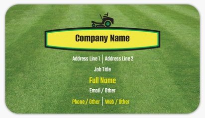 Design Preview for Design Gallery: Agriculture & Farming Business Card Stickers