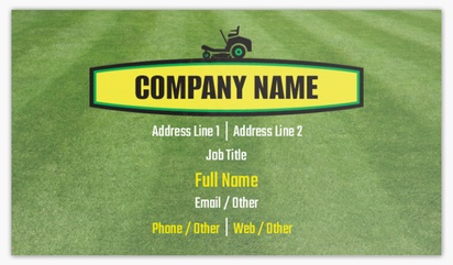 Design Preview for Design Gallery: Agriculture & Farming Standard Visiting Cards