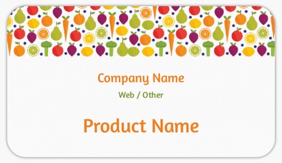 Design Preview for Design Gallery: Fun & Whimsical Product Labels on Sheets, Rounded Rectangle 8.7 x 4.9 cm