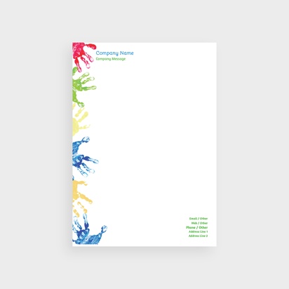Design Preview for Design Gallery: Education & Child Care Bulk Letterheads