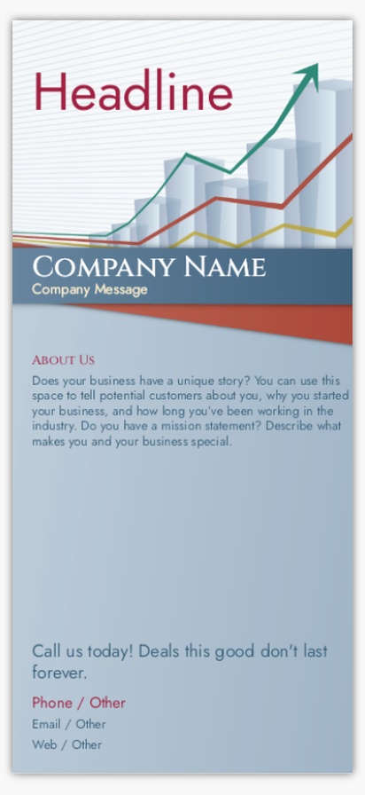 Design Preview for Design Gallery: Marketing & Communications Rate Cards