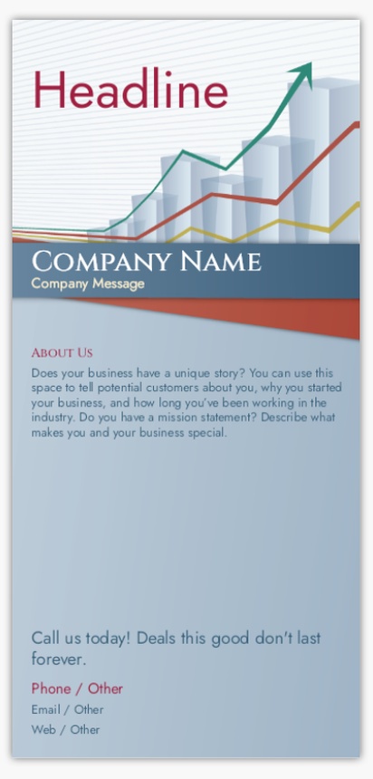 Design Preview for Templates for Business Services Flyers and Pamphlets ,  No fold DL