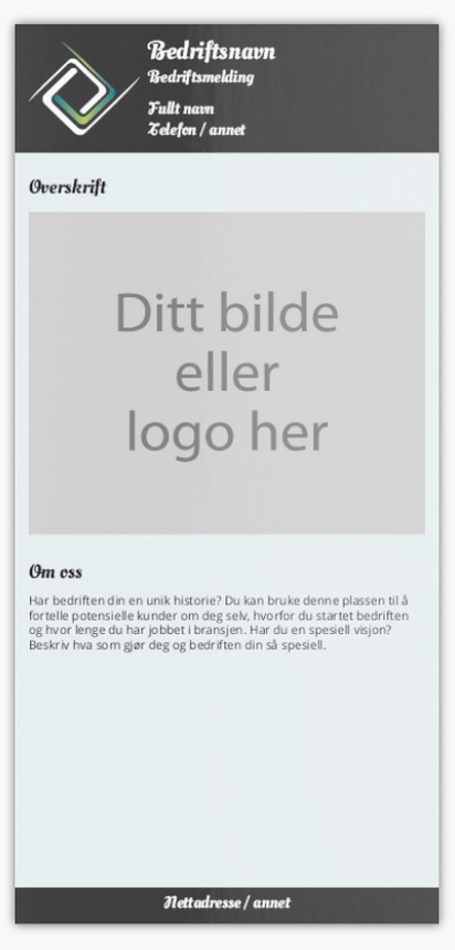 Forhåndsvisning av design for Designgalleri: Skadedyrkontroll Flyere og brosjyrer,  Ikke foldet DL (99 x 210 mm)