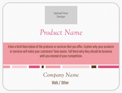 Design Preview for Design Gallery: Product & Packaging Labels, Rounded Rectangle  10.2 x 7.6 cm 