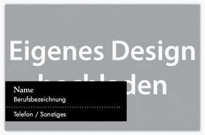 Designvorschau für Designgalerie: Standard-Visitenkarten Fotografie, Standard (85 x 55 mm)