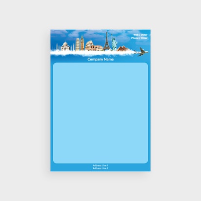 Design Preview for Design Gallery: Travel & Accommodation Letterheads