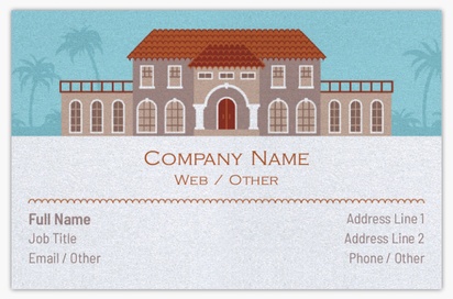 Design Preview for Design Gallery: Home Inspection Pearl Business Cards