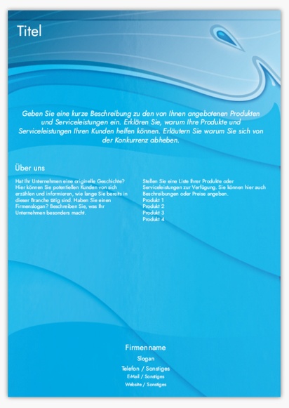 Designvorschau für Designgalerie: Flyer und Falzflyer Modern & Einfach,  Ohne Falz A4 (210 x 297 mm)
