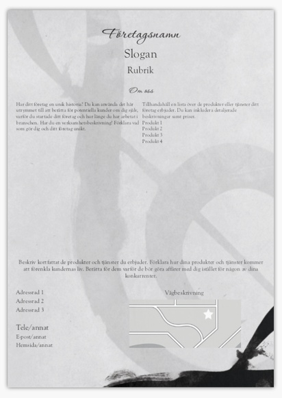 Förhandsgranskning av design för Designgalleri: Utbildning & barnomsorg Flyers och broschyrer,  Ingen falsning A4 (210 x 297 mm)