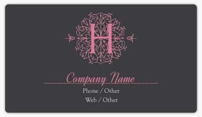 Design Preview for Design Gallery: Elegant Business Card Stickers
