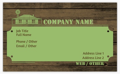 Design Preview for Business Cards Templates, Standard (91 x 55 mm)