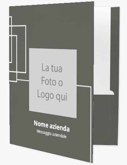 Anteprima design per Galleria di design: Cartelline per Finanza e assicurazioni, A4
