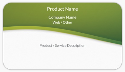 Design Preview for Design Gallery: Technology Product Labels on Sheets, Rounded Rectangle 8.7 x 4.9 cm