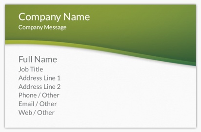 Design Preview for Design Gallery: Business Services Standard Business Cards, Standard (85 x 55 mm)
