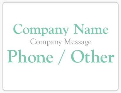 Design Preview for Business Services Car Magnets Templates, 8.7" x 11.5"