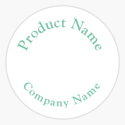 Design Preview for Design Gallery: Business Services Roll Labels, Circle 4 x 4 cm White Paper